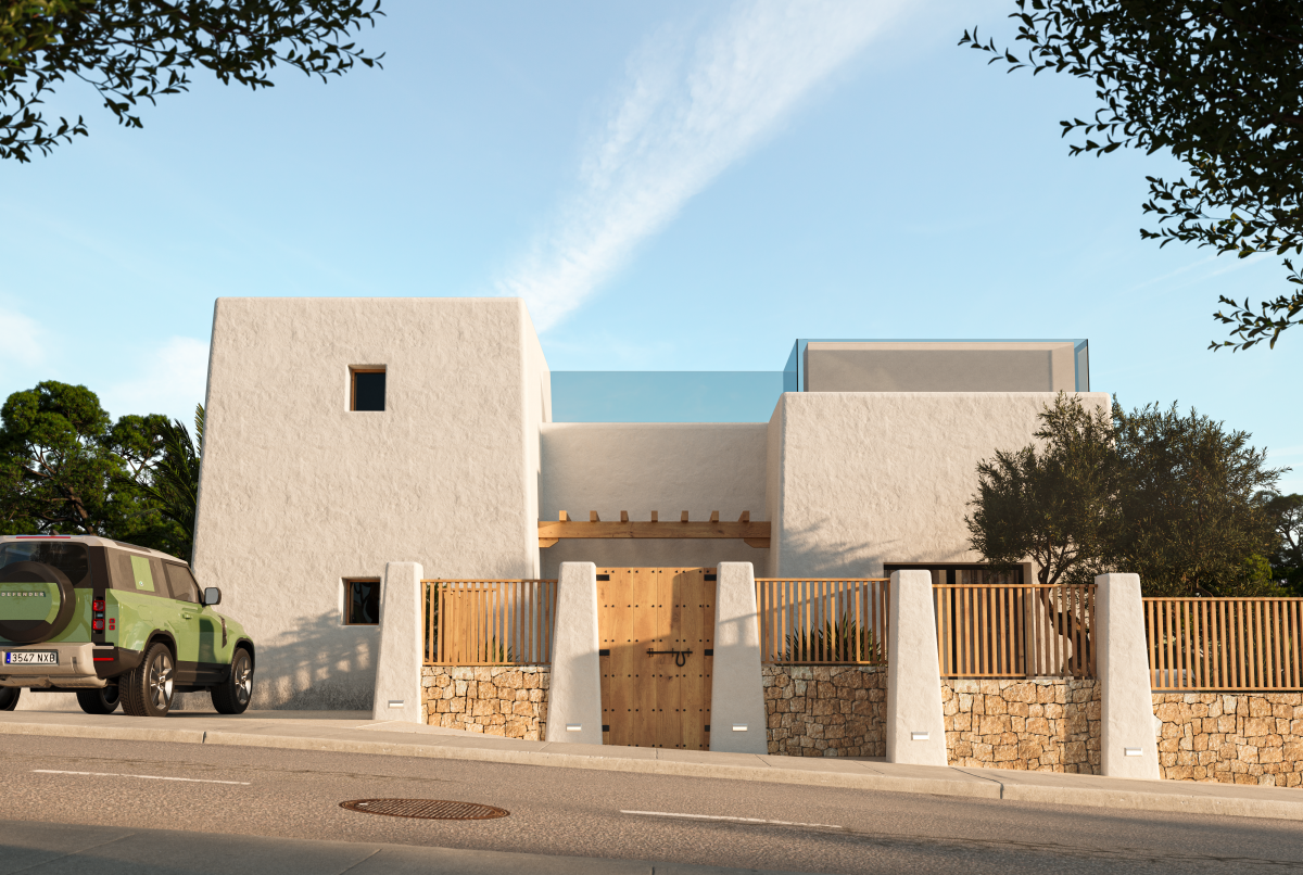 4 slaapkamer plot in Can Furnet