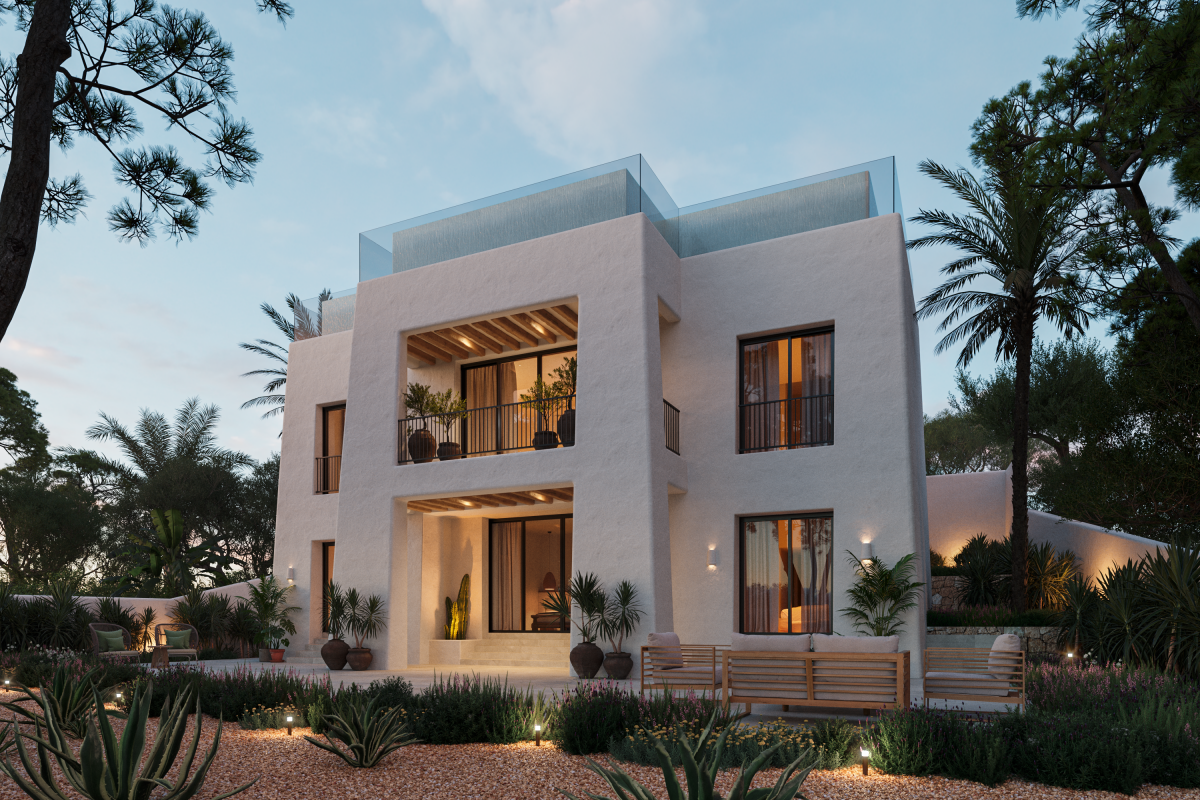 4 slaapkamer plot in Can Furnet